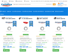 Tablet Screenshot of lojadecolchoes.com.br